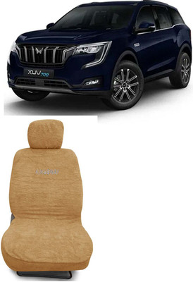 Kingsway Cotton Car Seat Cover For Mahindra XUV(Detachable Head Rest, 5 Seater)