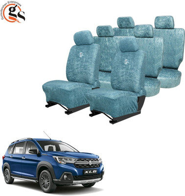GSE Cotton Car Seat Cover For Maruti XL6(All Detachable Headrest, Split Back Seat, Without Back Seat Arm Rest, 7 Seater, 2 Back Seat Head Rests)