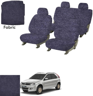Crokrok Fabric Car Seat Cover For Mahindra Verito Vibe CS(Front Detachable Headrest, Mono Back Seat, With Back Seat Arm Rest, 5 Seater, 2 Back Seat Head Rests)