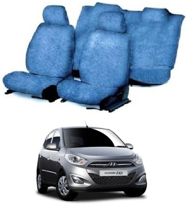 Autohug Cotton Car Seat Cover For Hyundai i10(All Detachable Headrest, Mono Back Seat, Without Back Seat Arm Rest, 5 Seater, 2 Back Seat Head Rests)