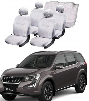 Autohug Cotton Car Seat Cover For Mahindra XUV 500(All Detachable Headrest, Split Back Seat, With Back Seat Arm Rest, 5 Seater, 2 Back Seat Head Rests)