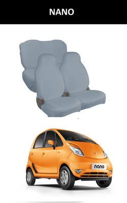 Autoxygen Cotton Car Seat Cover For Tata Nano(Fixed Head Rest, Mono Back Seat, Without Back Seat Arm Rest, 5 Seater, 2 Back Seat Head Rests)