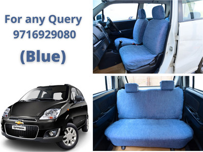 Atist Cotton Car Seat Cover For Chevrolet Spark(5 Seater)
