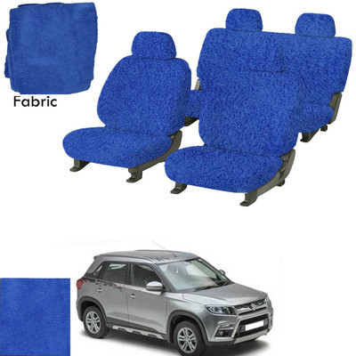 Crokrok Fabric Car Seat Cover For Maruti Vitara(Front Detachable Headrest, Mono Back Seat, With Back Seat Arm Rest, 5 Seater, 2 Back Seat Head Rests)