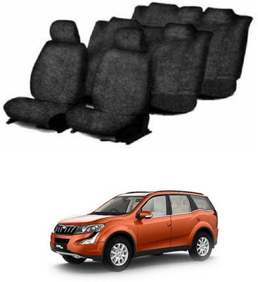 Autohug Cotton Car Seat Cover For Mahindra XUV 500(Front Detachable Headrest, Split Back Seat, With Back Seat Arm Rest, 7 Seater, 3 Back Seat Head Rests)