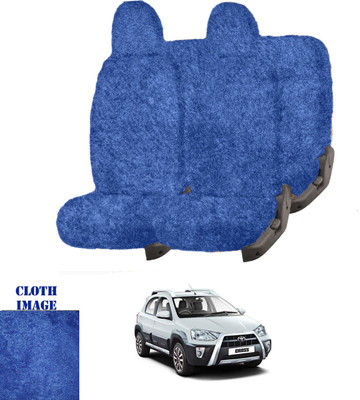 REPLEY Cotton Car Seat Cover For Toyota Etios Cross(Front Detachable Headrest, Without Back Seat Arm Rest, 5 Seater, 2 Back Seat Head Rests)
