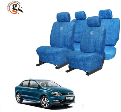 GSE Cotton Car Seat Cover For Volkswagen Ameo(All Detachable Headrest, Mono Back Seat, Without Back Seat Arm Rest, 5 Seater, 2 Back Seat Head Rests)