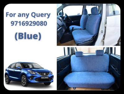 Chiefride Cotton Car Seat Cover For Maruti Baleno(All Detachable Headrest, With Back Seat Arm Rest, 5 Seater, 2 Back Seat Head Rests)