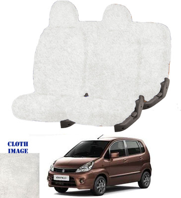 REPLEY Cotton Car Seat Cover For Maruti Zen Estilo(Front Detachable Headrest, Without Back Seat Arm Rest, 5 Seater, 2 Back Seat Head Rests)