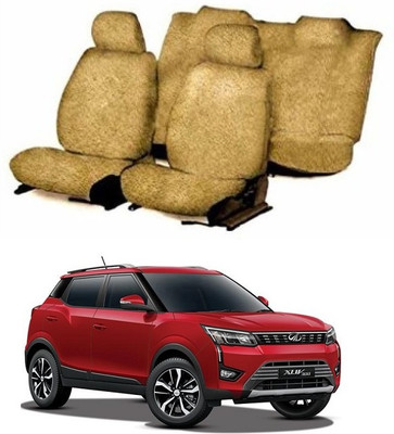 Autohug Cotton Car Seat Cover For Mahindra XUV300(All Detachable Headrest, Split Back Seat, With Back Seat Arm Rest, 5 Seater, 2 Back Seat Head Rests)