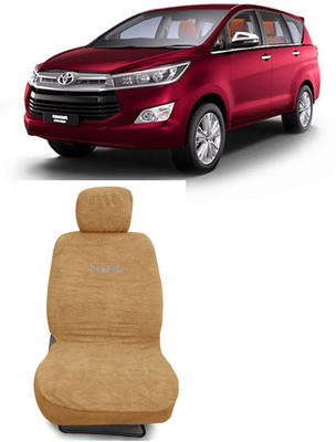 Kingsway Cotton Car Seat Cover For Toyota Innova Crysta(Detachable Head Rest, 7 Seater)