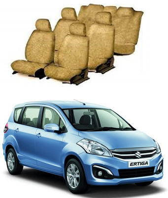 Autohug Cotton Car Seat Cover For Maruti Ertiga(All Detachable Headrest, Split Back Seat, With Back Seat Arm Rest, 7 Seater, 2 Back Seat Head Rests)