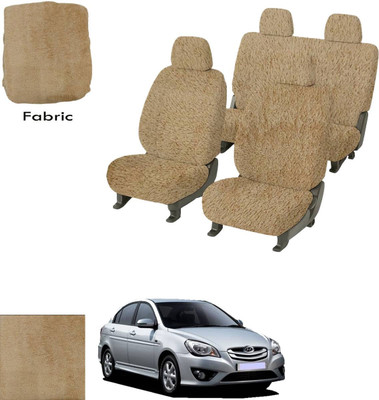 Crokrok Fabric Car Seat Cover For Hyundai Verna Transform(Front Detachable Headrest, Mono Back Seat, With Back Seat Arm Rest, 5 Seater, 2 Back Seat Head Rests)