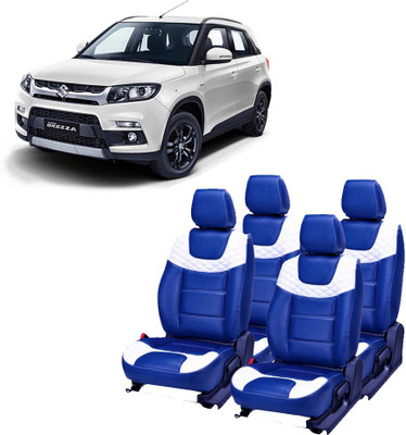 JMDi PU Leather Car Seat Cover For Maruti BRZ(Fixed Head Rest, Mono Back Seat, Without Back Seat Arm Rest, 5 Seater, 2 Back Seat Head Rests)