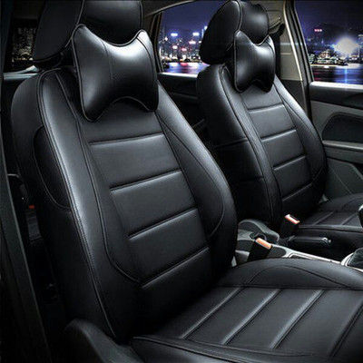 Abhishek Rexin Car Seat Cover For Maruti Vitara Brezza(5 Seater, 2 Back Seat Head Rests)