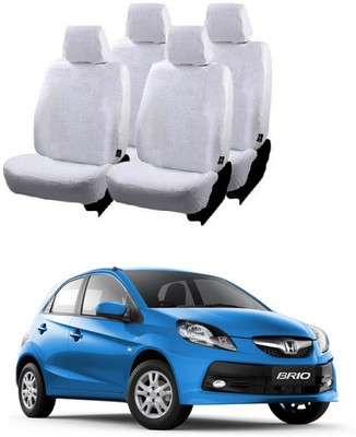 GSE Cotton Car Seat Cover For Honda Brio(Fixed Head Rest, Mono Back Seat, Without Back Seat Arm Rest, 5 Seater)