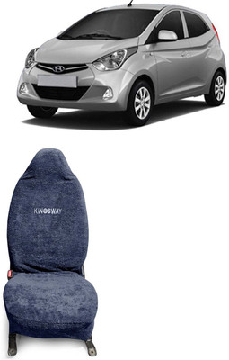 Kingsway Cotton Car Seat Cover For Hyundai Eon(Fixed Head Rest, 5 Seater)