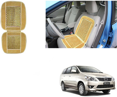 Automotive Prist Wooden, Velvet Car Seat Cover For Toyota Innova(NA, Split Back Seat, Without Back Seat Arm Rest, 1 Seater)