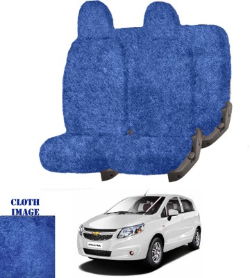 REPLEY Cotton Car Seat Cover For Chevrolet Sail Hatchback(Front Detachable Headrest, Without Back Seat Arm Rest, 5 Seater, 2 Back Seat Head Rests)