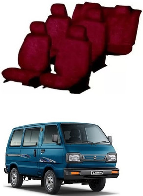 Autohug Cotton Car Seat Cover For Maruti Omni(Front Detachable Headrest, Mono Back Seat, Without Back Seat Arm Rest, 8 Seater)