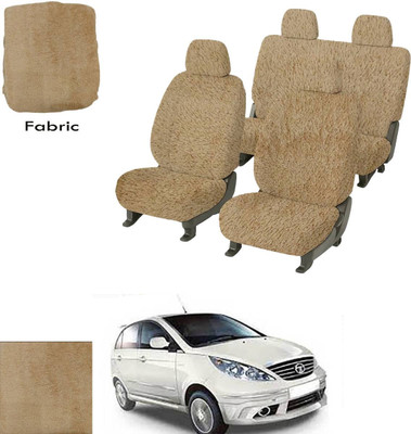 Crokrok Fabric Car Seat Cover For Tata Indica(Front Detachable Headrest, Mono Back Seat, With Back Seat Arm Rest, 5 Seater, 2 Back Seat Head Rests)