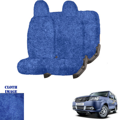 REPLEY Cotton Car Seat Cover For Mahindra Sumo Grand(Front Detachable Headrest, Without Back Seat Arm Rest, 7 Seater, 2 Back Seat Head Rests)