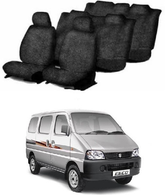 Autohug Cotton Car Seat Cover For Maruti Eeco 7S(Fixed Head Rest, Mono Back Seat, Without Back Seat Arm Rest, 7 Seater)