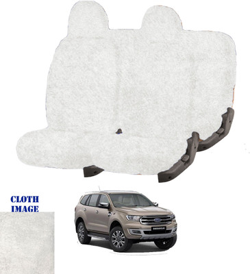REPLEY Cotton Car Seat Cover For Ford Endeavour 7S(Front Detachable Headrest, Without Back Seat Arm Rest, 7 Seater, 2 Back Seat Head Rests)