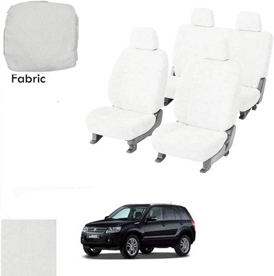 Crokrok Fabric Car Seat Cover For Hyundai Accent Viva(Front Detachable Headrest, Mono Back Seat, With Back Seat Arm Rest, 5 Seater, 2 Back Seat Head Rests)