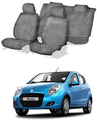 GSE Cotton Car Seat Cover For Maruti A-Star(Fixed Head Rest, Mono Back Seat, Without Back Seat Arm Rest, 5 Seater)
