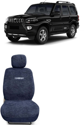 Kingsway Cotton Car Seat Cover For Mahindra Scorpio(Fixed Head Rest, 7 Seater)