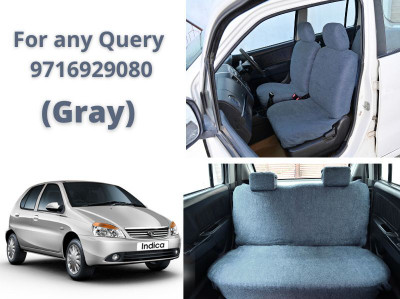 Chiefride Cotton Car Seat Cover For Tata Indica(All Detachable Headrest, Without Back Seat Arm Rest, 5 Seater, 2 Back Seat Head Rests)