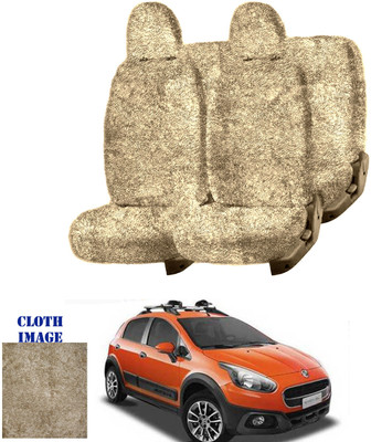 REPLEY Cotton Car Seat Cover For Fiat Avventura(Front Detachable Headrest, Without Back Seat Arm Rest, 5 Seater, 2 Back Seat Head Rests)