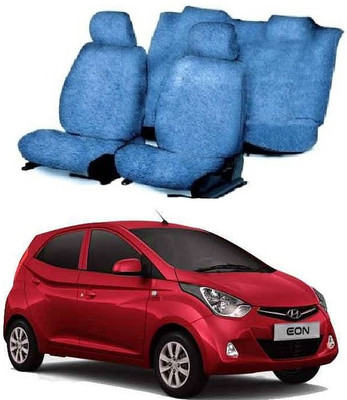 CushionCrafters Cotton Car Seat Cover For Hyundai Eon(All Detachable Headrest, Mono Back Seat, Without Back Seat Arm Rest, 5 Seater, 2 Back Seat Head Rests)