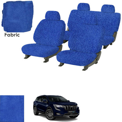Crokrok Fabric Car Seat Cover For Mahindra XUV(Front Detachable Headrest, Mono Back Seat, With Back Seat Arm Rest, 5 Seater, 2 Back Seat Head Rests)