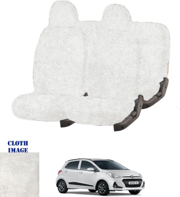 REPLEY Cotton Car Seat Cover For Hyundai Grand i10(Front Detachable Headrest, Without Back Seat Arm Rest, 5 Seater, 2 Back Seat Head Rests)