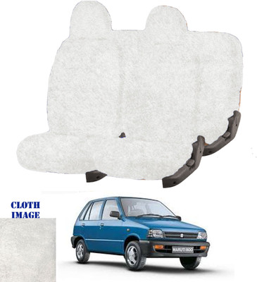 REPLEY Cotton Car Seat Cover For Maruti 800(Front Detachable Headrest, Without Back Seat Arm Rest, 5 Seater, 2 Back Seat Head Rests)