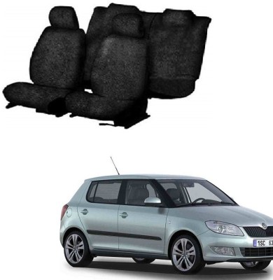 Autohug Cotton Car Seat Cover For Skoda Fabia(All Detachable Headrest, Mono Back Seat, Without Back Seat Arm Rest, 5 Seater, 2 Back Seat Head Rests)