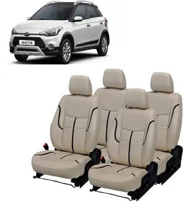 autodesign PU Leather Car Seat Cover For Hyundai i20 Active(All Detachable Headrest, Mono Back Seat, Without Back Seat Arm Rest, 5 Seater, 2 Back Seat Head Rests)