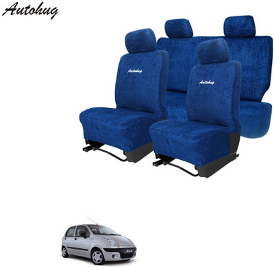 Autohug Cotton Car Seat Cover For Daewoo Matiz(All Detachable Headrest, Mono Back Seat, Without Back Seat Arm Rest, 5 Seater, 2 Back Seat Head Rests)