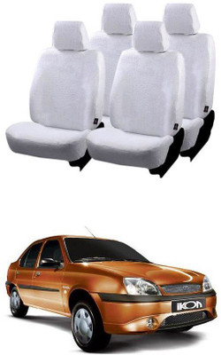 GSE Cotton Car Seat Cover For Ford Ikon(Mono Back Seat, Without Back Seat Arm Rest, 5 Seater, 2 Back Seat Head Rests)