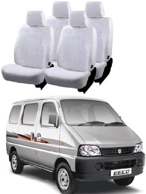 Autohug Cotton Car Seat Cover For Maruti Eeco 5S(Fixed Head Rest, Mono Back Seat, Without Back Seat Arm Rest, 5 Seater)