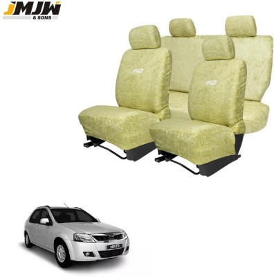 JMJW & SONS Cotton Car Seat Cover For Mahindra Verito(All Detachable Headrest, Mono Back Seat, Without Back Seat Arm Rest, 5 Seater, 3 Back Seat Head Rests)