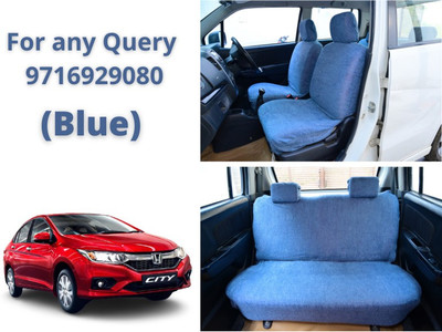 Atist Cotton Car Seat Cover For Honda City New ivtech/idtech(5 Seater)