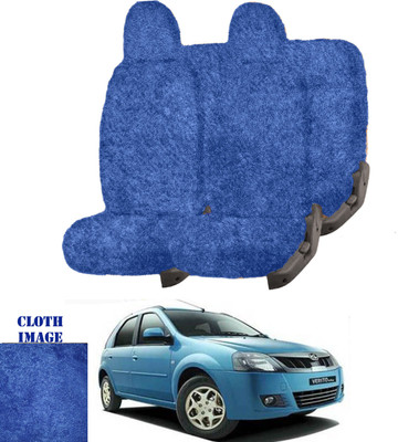 REPLEY Cotton Car Seat Cover For Mahindra Verito(Front Detachable Headrest, Without Back Seat Arm Rest, 5 Seater, 2 Back Seat Head Rests)