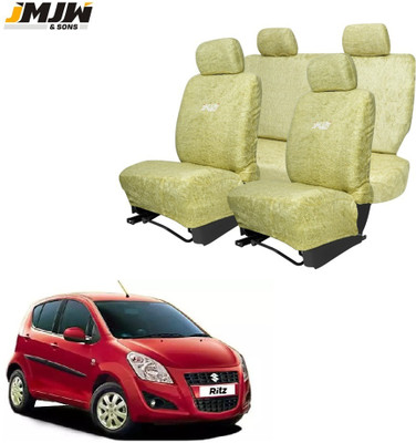 JMJW & SONS Cotton Car Seat Cover For Maruti Ritz(Front Detachable Headrest, Split Back Seat, Without Back Seat Arm Rest, 5 Seater, 2 Back Seat Head Rests)