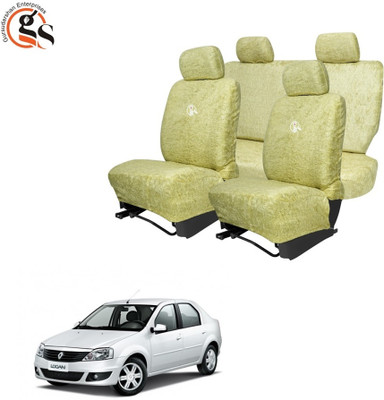 GSE Cotton Car Seat Cover For Mahindra Logan(All Detachable Headrest, Mono Back Seat, Without Back Seat Arm Rest, 5 Seater, 3 Back Seat Head Rests)
