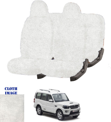 REPLEY Cotton Car Seat Cover For Mahindra New Scorpio(Front Detachable Headrest, Without Back Seat Arm Rest, 5 Seater, 2 Back Seat Head Rests)