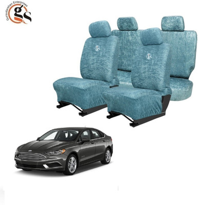 GSE Cotton Car Seat Cover For Ford Fusion(All Detachable Headrest, Split Back Seat, With Back Seat Arm Rest, 5 Seater, 3 Back Seat Head Rests)