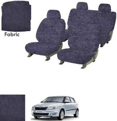 Crokrok Fabric Car Seat Cover For Ford Fabia Scout(Front Detachable Headrest, Mono Back Seat, With Back Seat Arm Rest, 5 Seater, 2 Back Seat Head Rests)